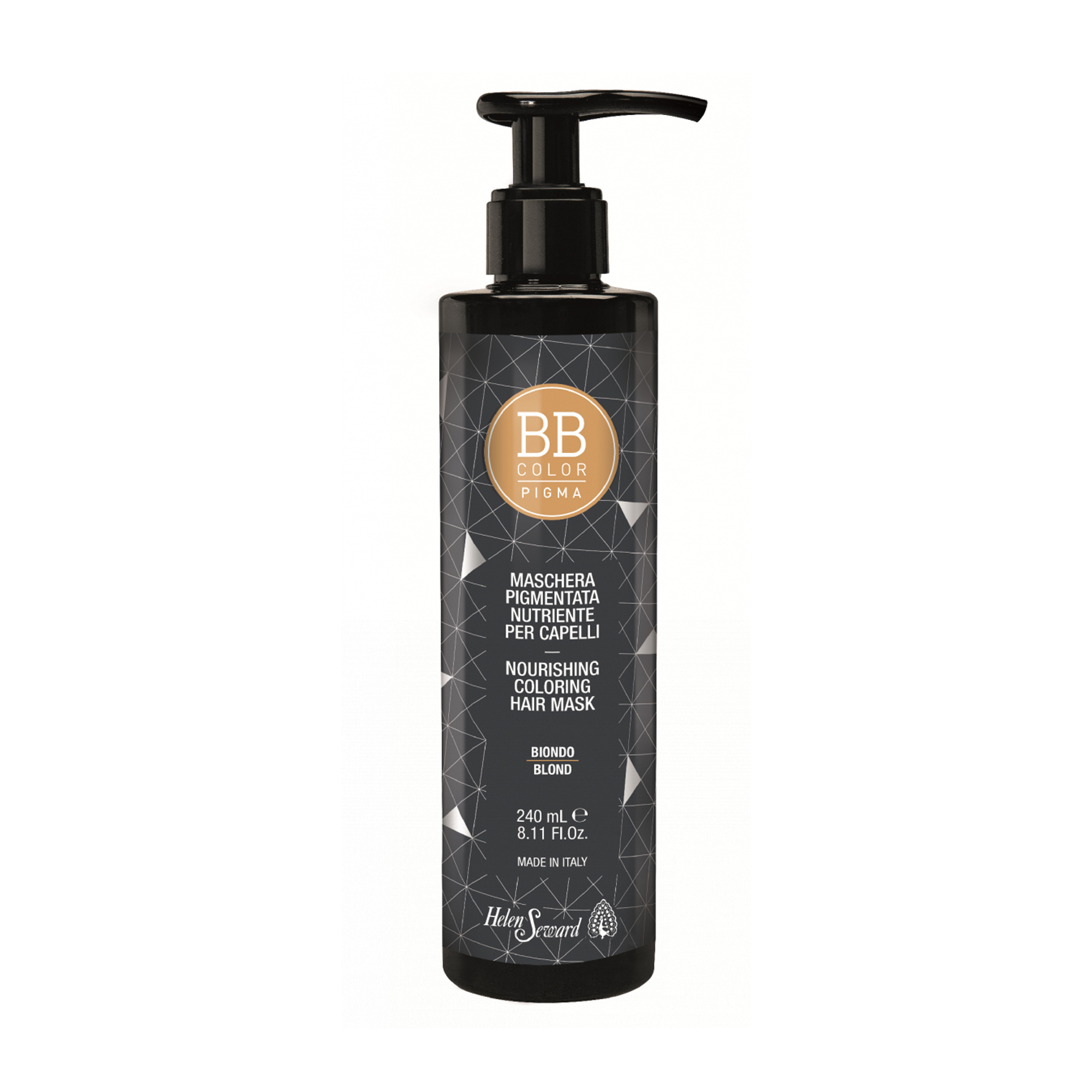 Живильна маска для волосся Helen Seward BB Color Pigma Nourishing Coloring Hair Mask для надання блиску, Blond, 240 мл